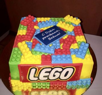 Торт "Лего''