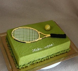 Торт "Теннисный корт"