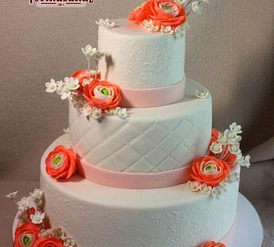 Свадебный торт «Счастливый день»