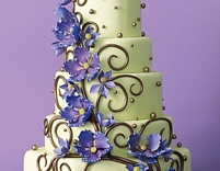 Свадебный торт "Кольца"