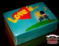 Торт "Любовь это"