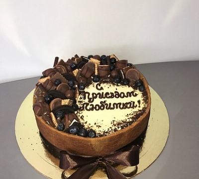 чизкейк с конфетами