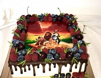 Торт "С Днем рождения"