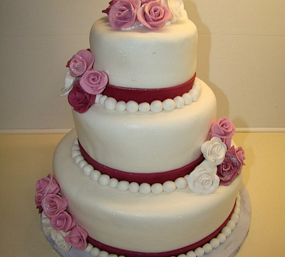 Свадебный торт "Елизавета"