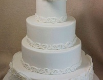 Свадебный торт «На счастье»